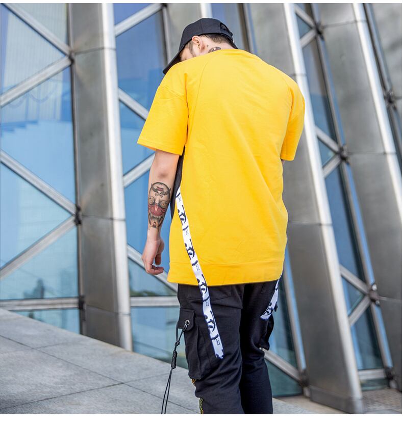 全2色 Tシャツ カットソー プリント カジュアル ストリート 