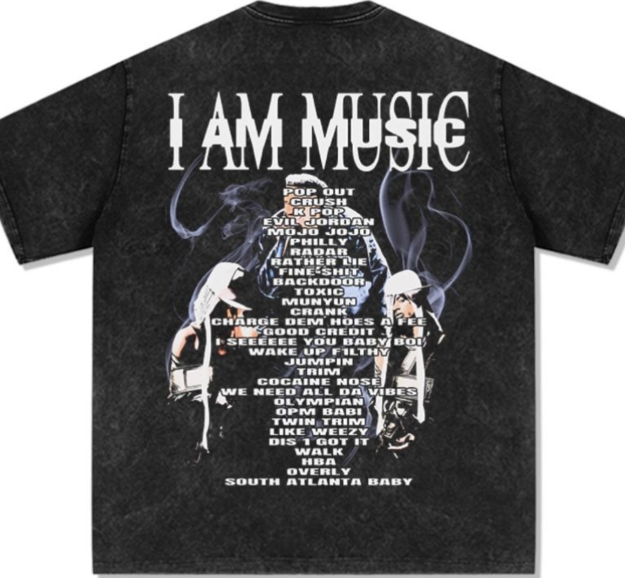 プレイボーイ カルティ Playboi Carti ヴィンテージ加工 両面プリント