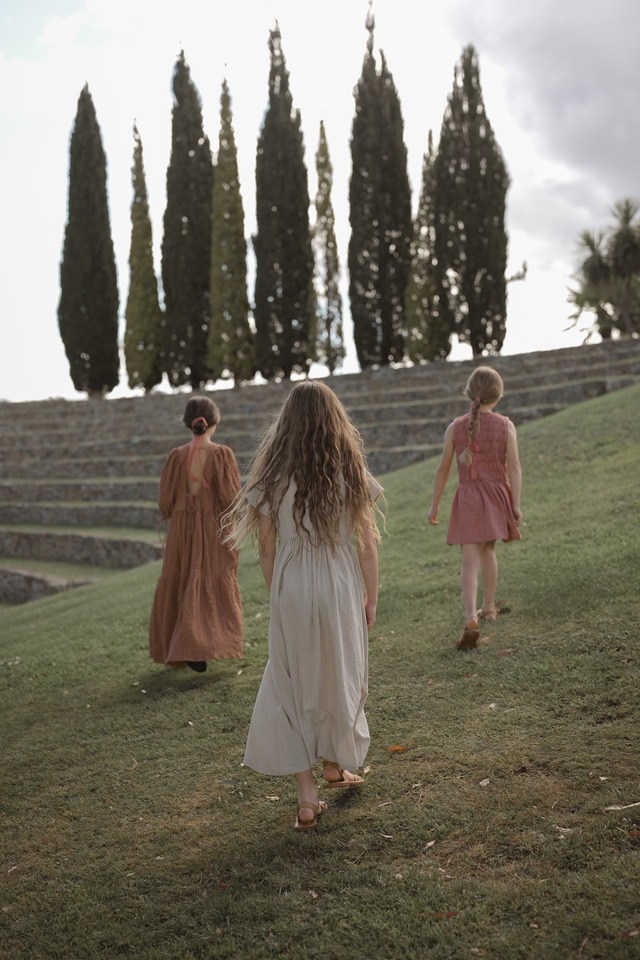 《即納》son and daughter / Marisol Dress 1-2Y/3-4Y