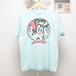 90s ANIMANIACS Front Print T-Shirt Light Blue