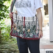 kroneko original flower rug shoulder bag