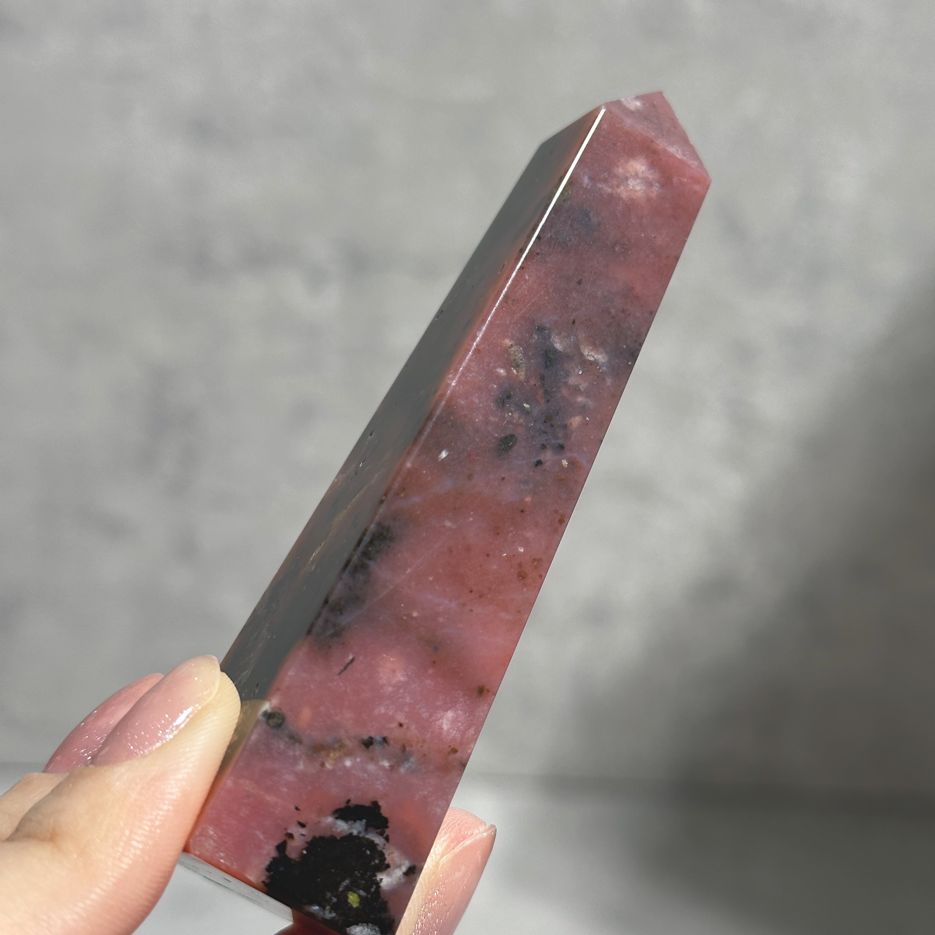 ピンクオパール タワー12♡Pink Opal♡天然石・鉱物・パワーストーン