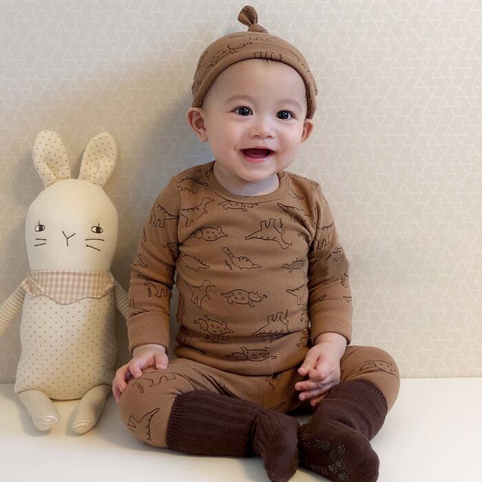 スプリングラウンドネックロンパース オールインワン ジャンプスーツ オールインワン 帽子 春物 Oネック 超面白いベビーショップ2252052695