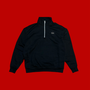 Alo Yoga Accolade 1/4 Zip Pullover Black