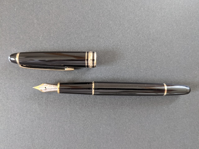 '90s　モンブラン マイスターシュテュック １４４　MONTBLANC MEISTERSTUCK 144　（オーブリーク中字）　14K　　　　　02607