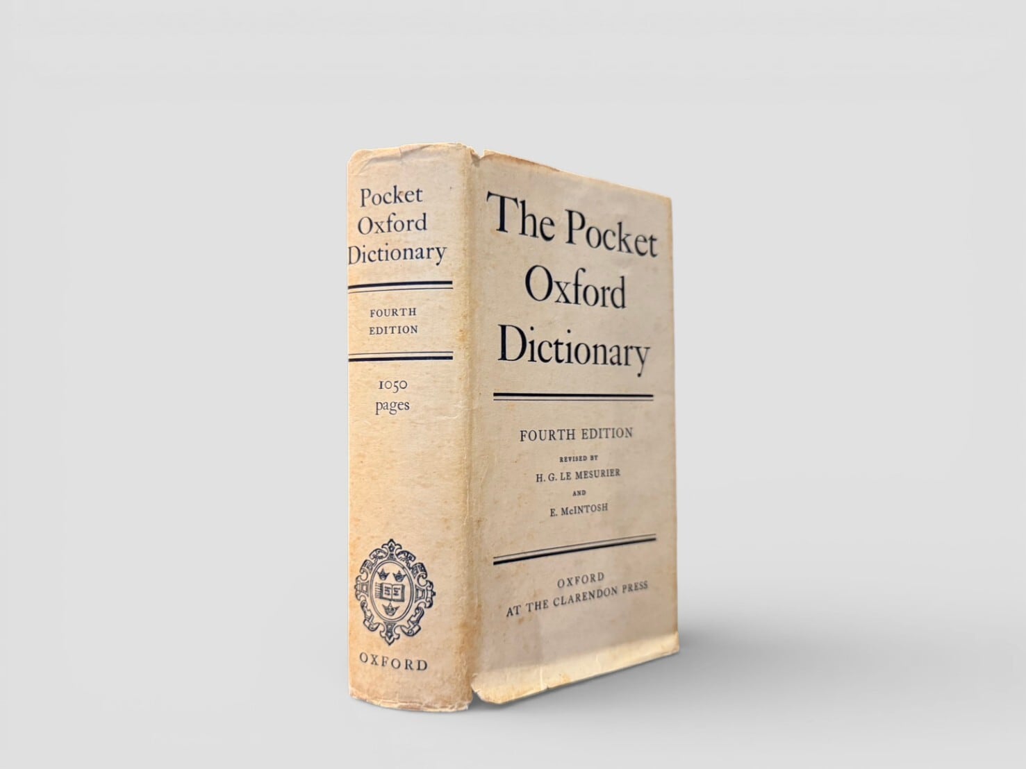 【SG198】【REPRINT】The Pocket Oxford Dictionary of Current English(1960) /F. G. Fowler & H. W. Fowler