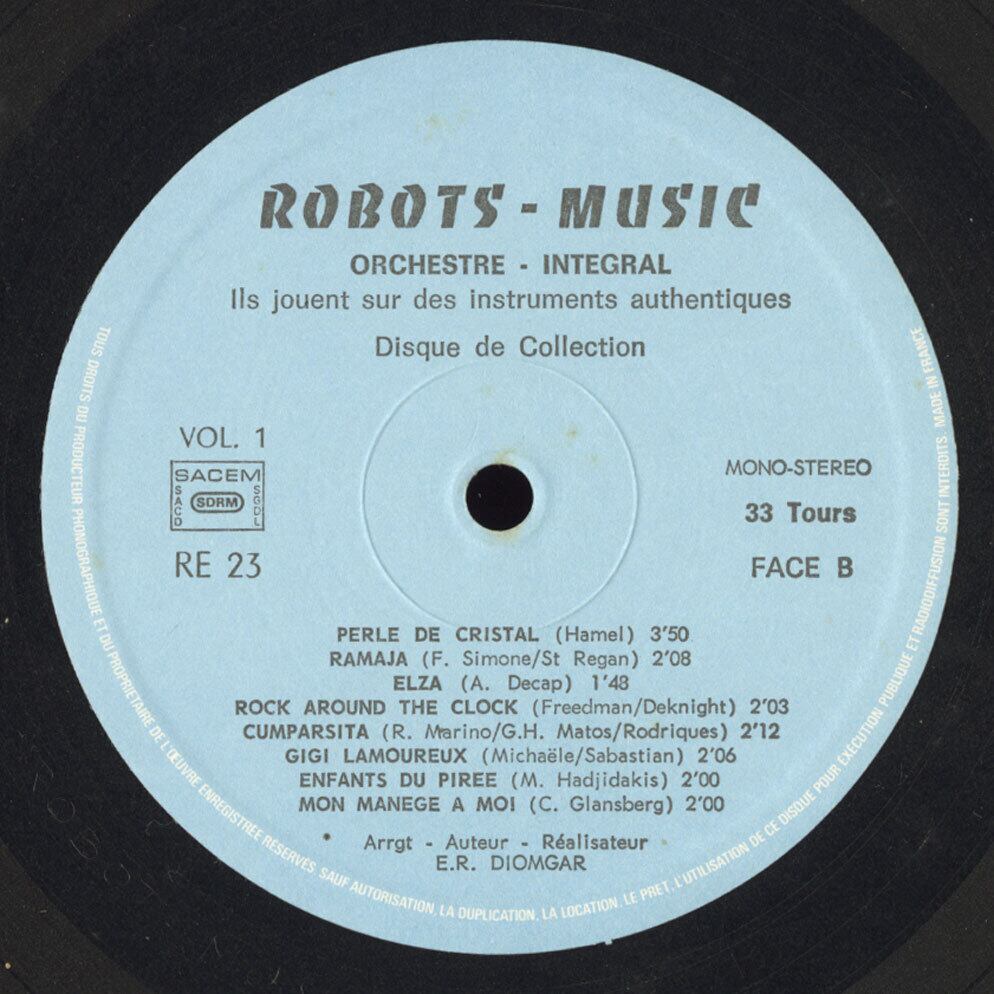 Robots-Music (E.R.Diomgar) / ils jouent sur des instruments