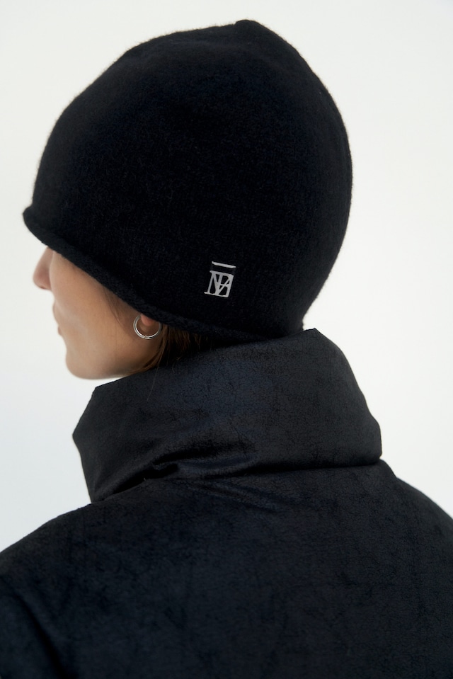 [TREEMINGBIRD] Angora Metal Point Beanie [ Black ] 正規品 韓国ブランド 韓国通販 韓国代行 韓国ファッション TRMNGBD tmb TREEMING BIRD 日本 店舗