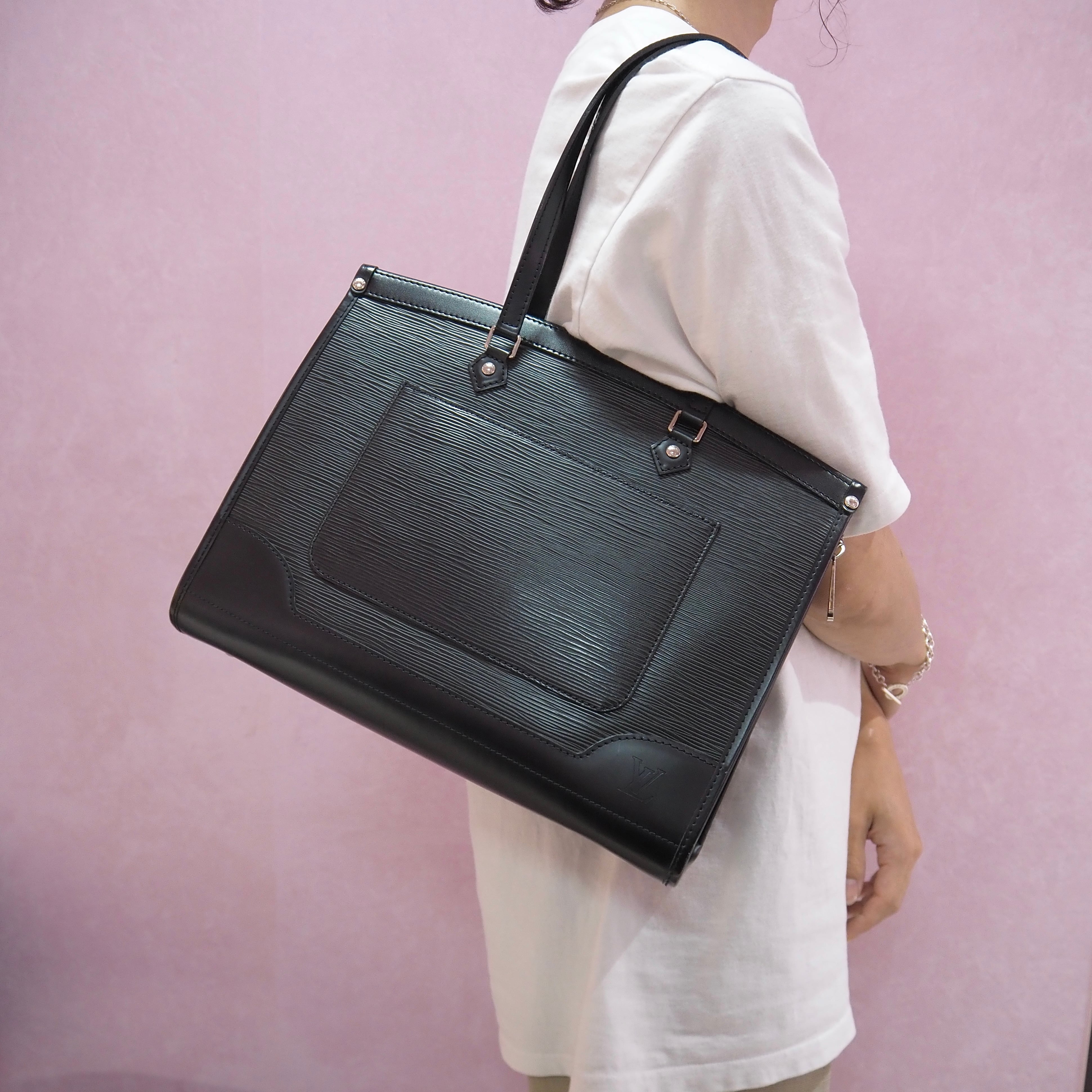 LOUIS VUITTON エピ マドレーヌGM ブラック ルイヴィトン | 2122TOKYO