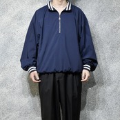 half zip design nylon pullover