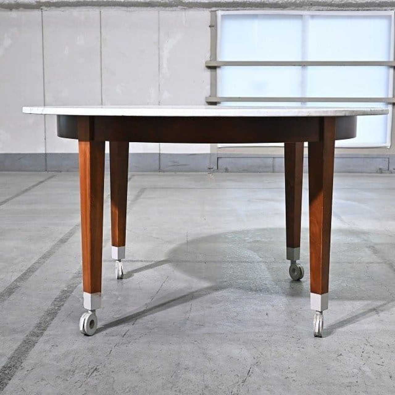 【引取限定】イタリア driade「Neoz」テーブル Philippe Starck マホガニー材 リビング ダイニング ドリアデ フィリップスタルク Italy【 中古家具/中古インテリア/USED家具ユーズド家具/リサイクル】