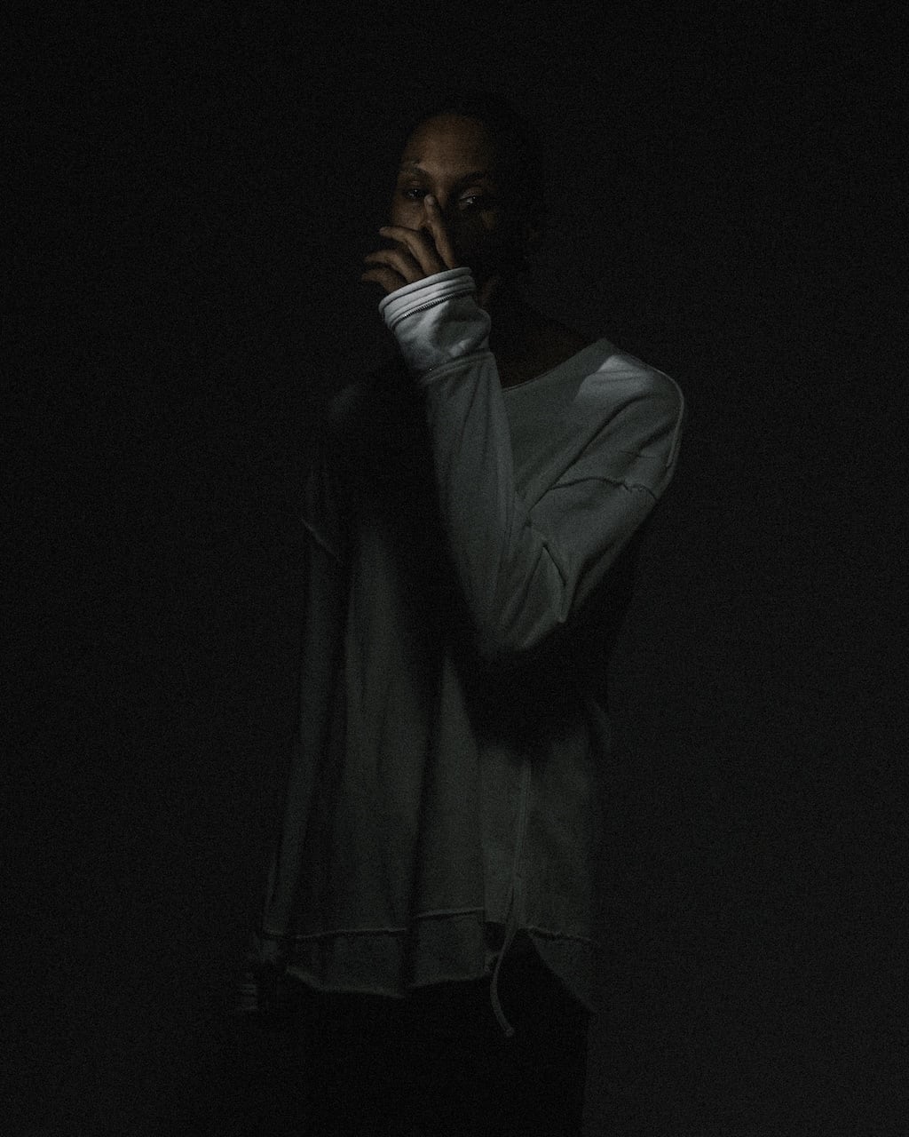 ASKYY / GLOVES CUFF SWEAT CUTSEW / BLK | ASKYY TOKYO FLAGSHIP