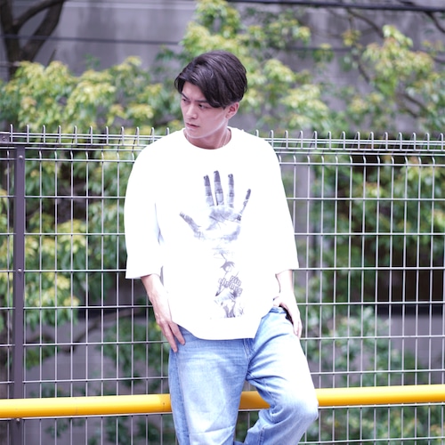 MATIN AVENIR×GINRHYMES/T-SHIRTS/WHITE MATIN AVENIR×GINRHYMES/T-SHIRTS/WHITE