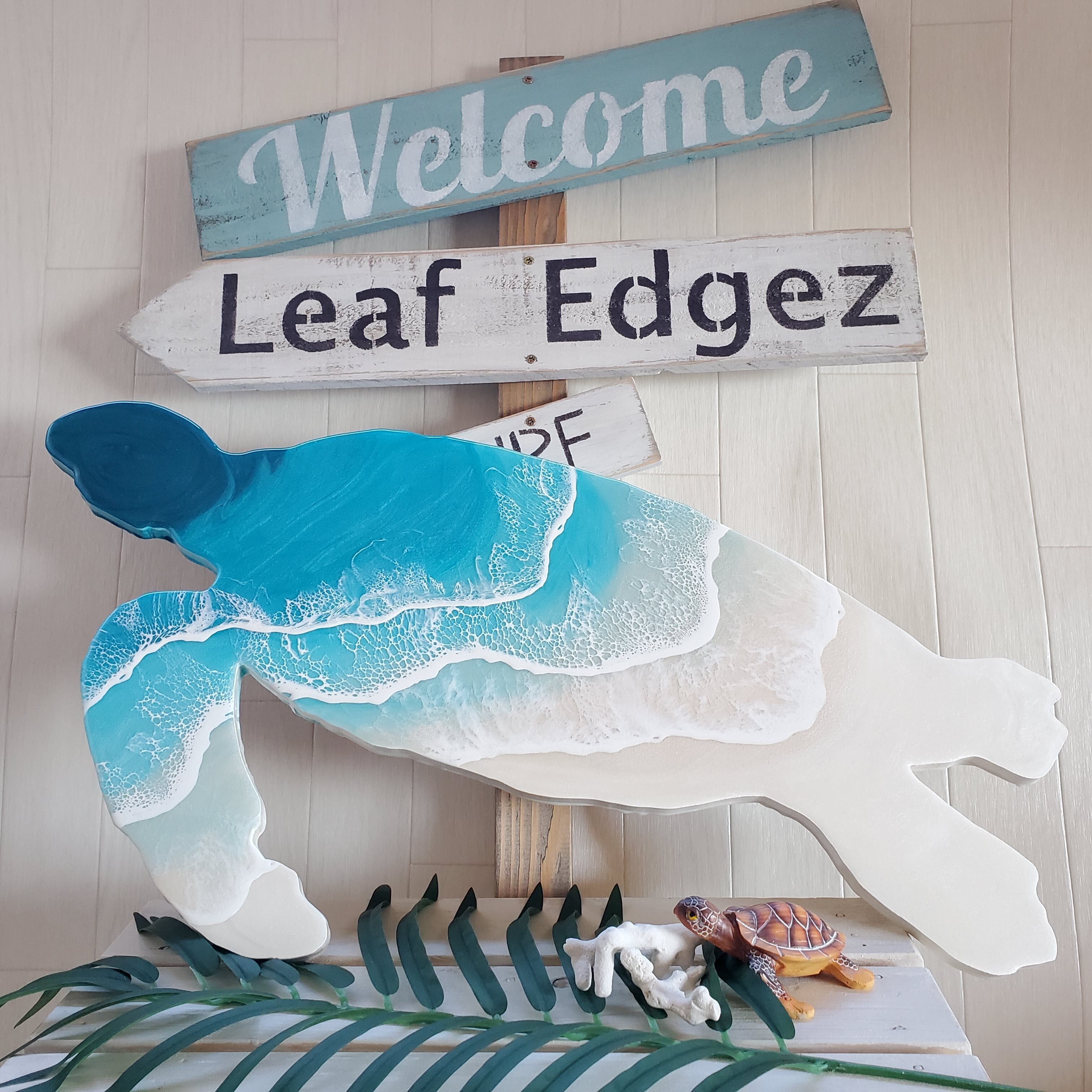 オーシャンレジンアート ホヌ型(オーダー専用)