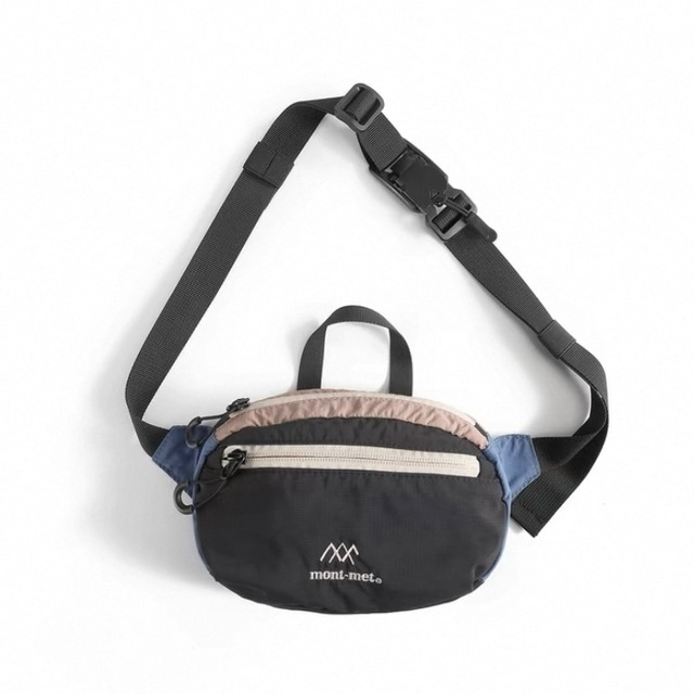 logo waist bag - with adjustable strap ◇2color H0609