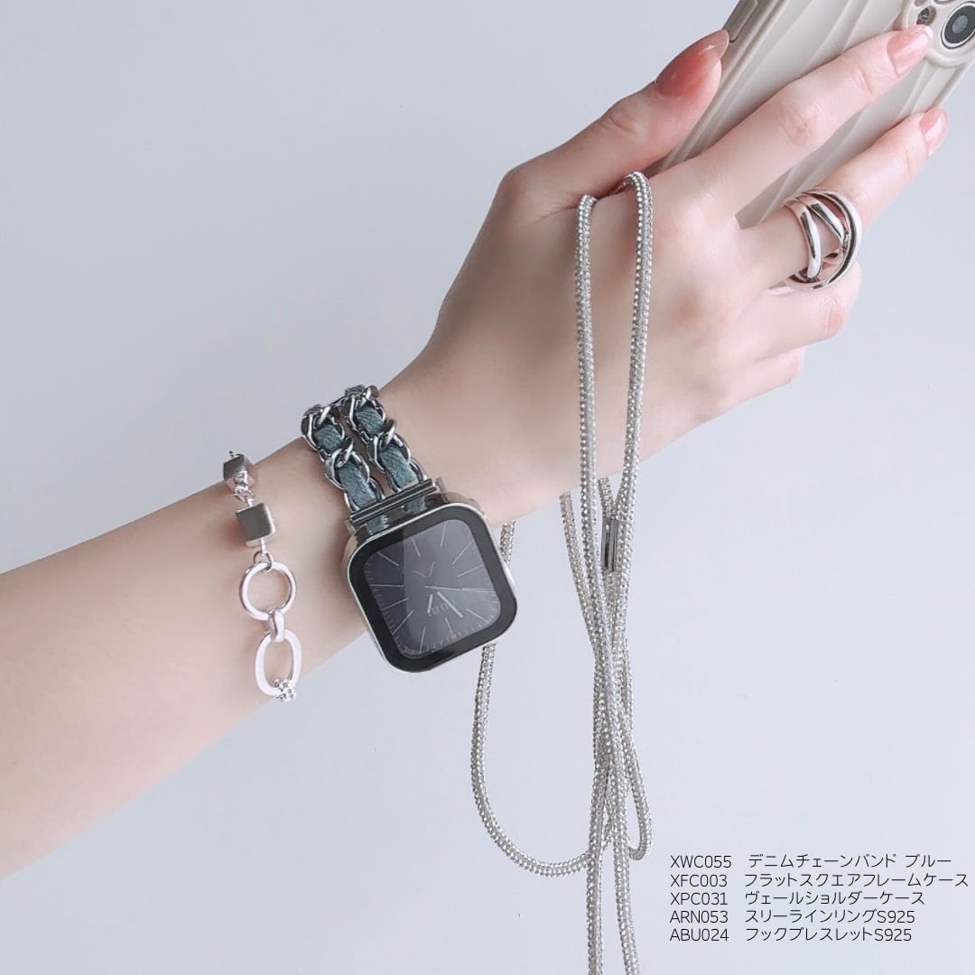 Kさん専用（7/26お支払い） Apple Watch デニムチェーンバンド | Lune (リュンヌ)