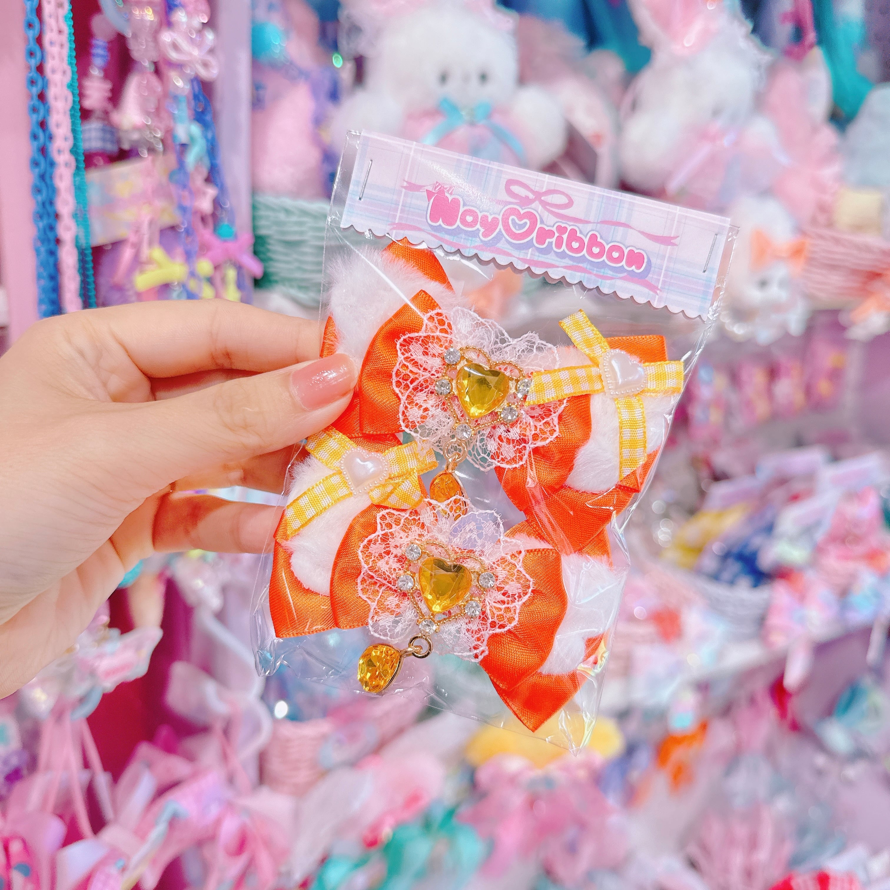 【F7】60-59推し活ツインヘアクリップ