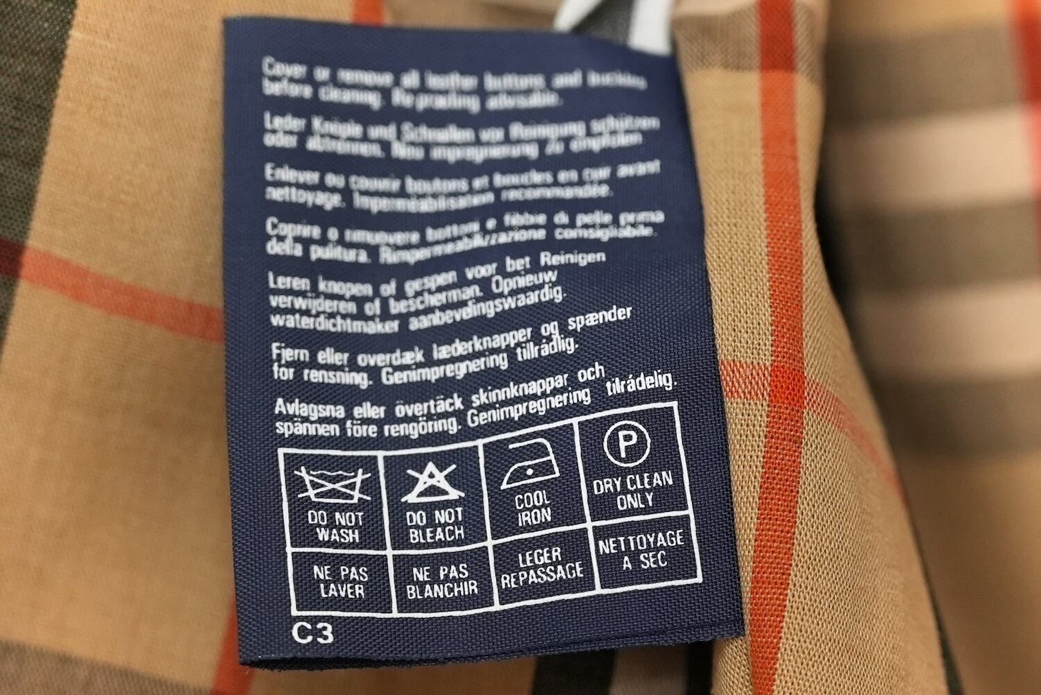 3811 希少 Burberrys MADE IN ENGLAND バーバリー 英国製 1987年製
