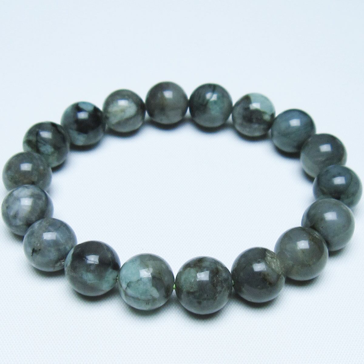 エメラルド ブレスレット 11mm 一点物 メール便可 [M便 1/10] 111-45974