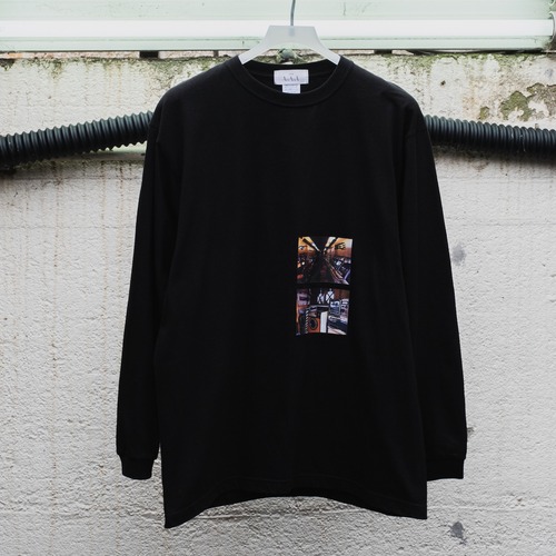 L/S TEE_Panel Black（受注生産品）