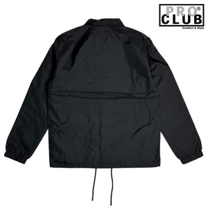 PRO CLUB 「Nylon Coach Jacket Black」