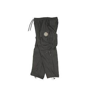 SMOKE ISLAND Nylon Tech Cargo Pants [BLACK]