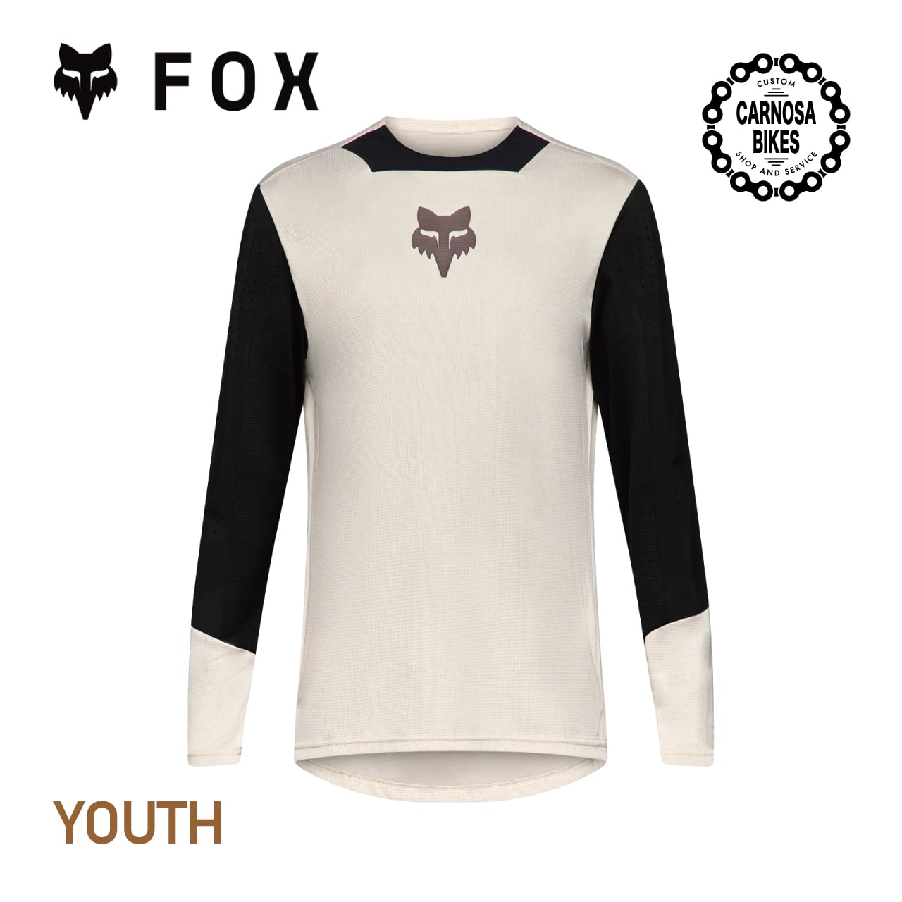 FOX】YOUTH DEFEND LONG SLEEVE JERSEY Park Special Edition [ユース