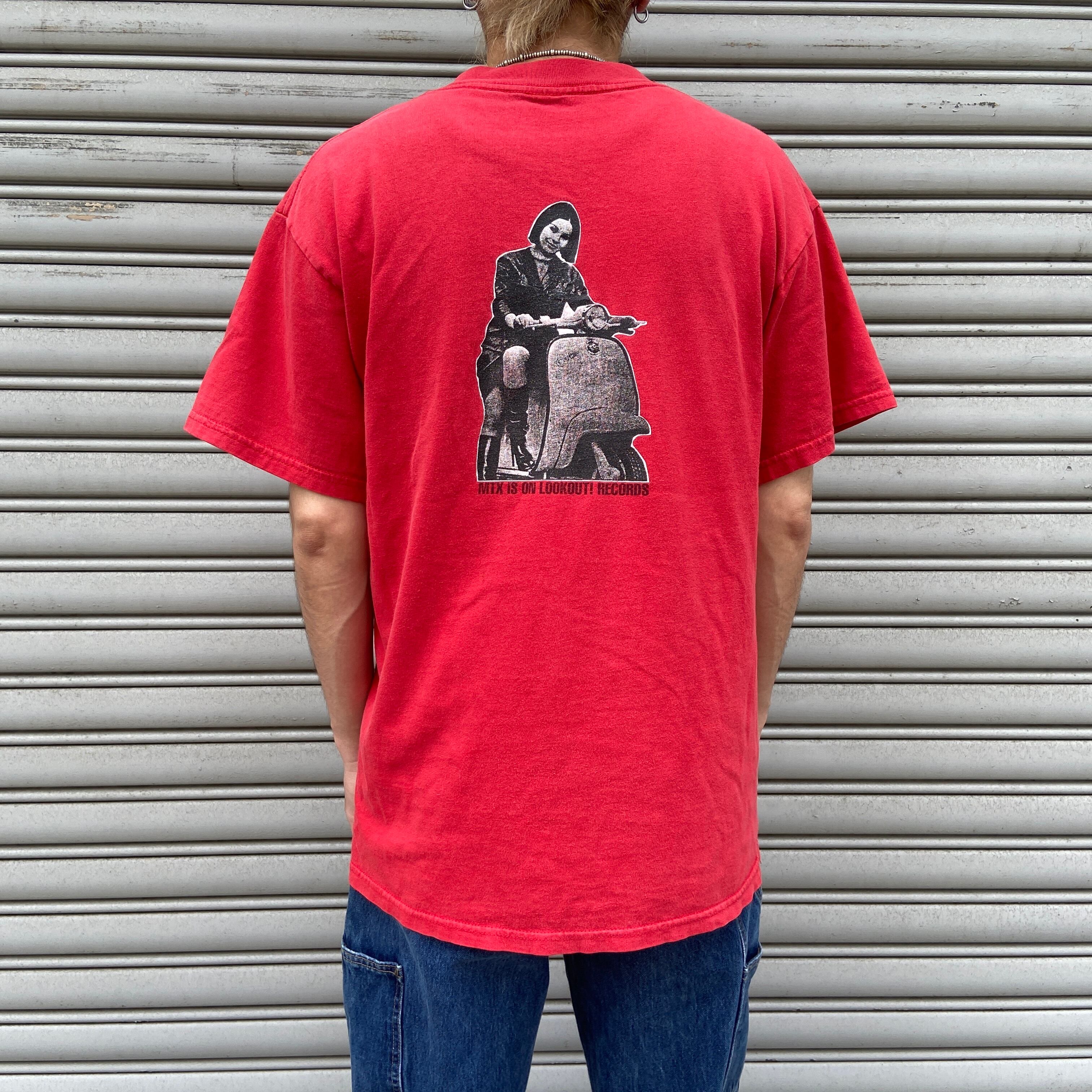 MTX ミスターティーエクスペリエンス バンドTシャツ レッド L相当