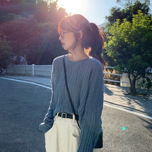 ✞ ウィンターニットセーター 大人女子☆カジュアル♡ソリッド カラープルオーバー トップス ロング 冬物 ソリッドカラー ✞ゴスロリ SM ミリ 甘ロリ クラロリ 和ロリ エレガント 黒ロリ 姫ロリ 華ロリ BB-BB13428974489