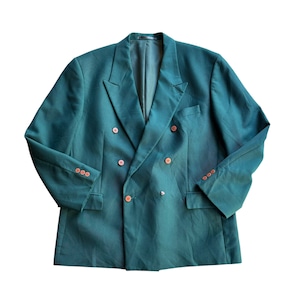 【古着】unknown Tailored Jacket (Emerald Green)