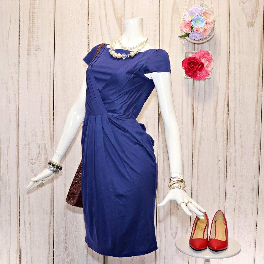 ヴィヴィアンタム ノースリーブドレス S ワンピース ビジューネック 黒