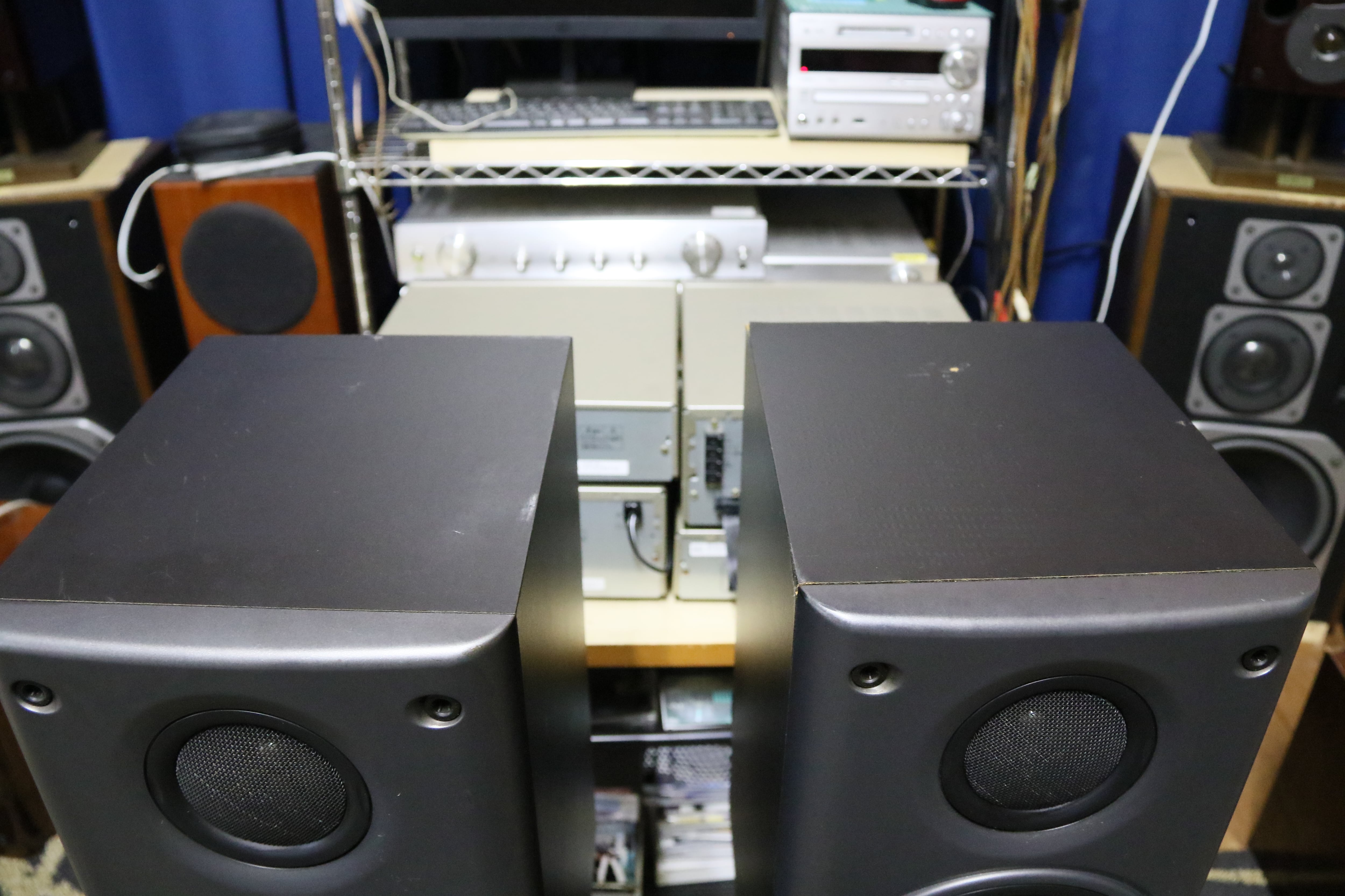 フルセット！システムコンポ】 ONKYO ESSAY E-A7MD＋ ｶｾｯﾄ/MD/CD/ｱﾝﾌﾟ