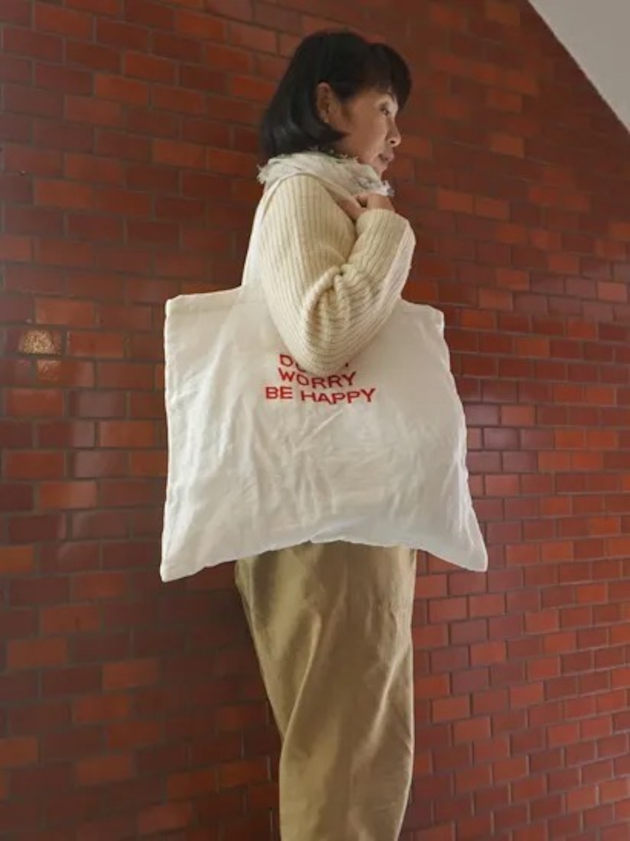 R&D.M.Co-(オールドマンズテーラー)メッセージ入り TOTE BAG