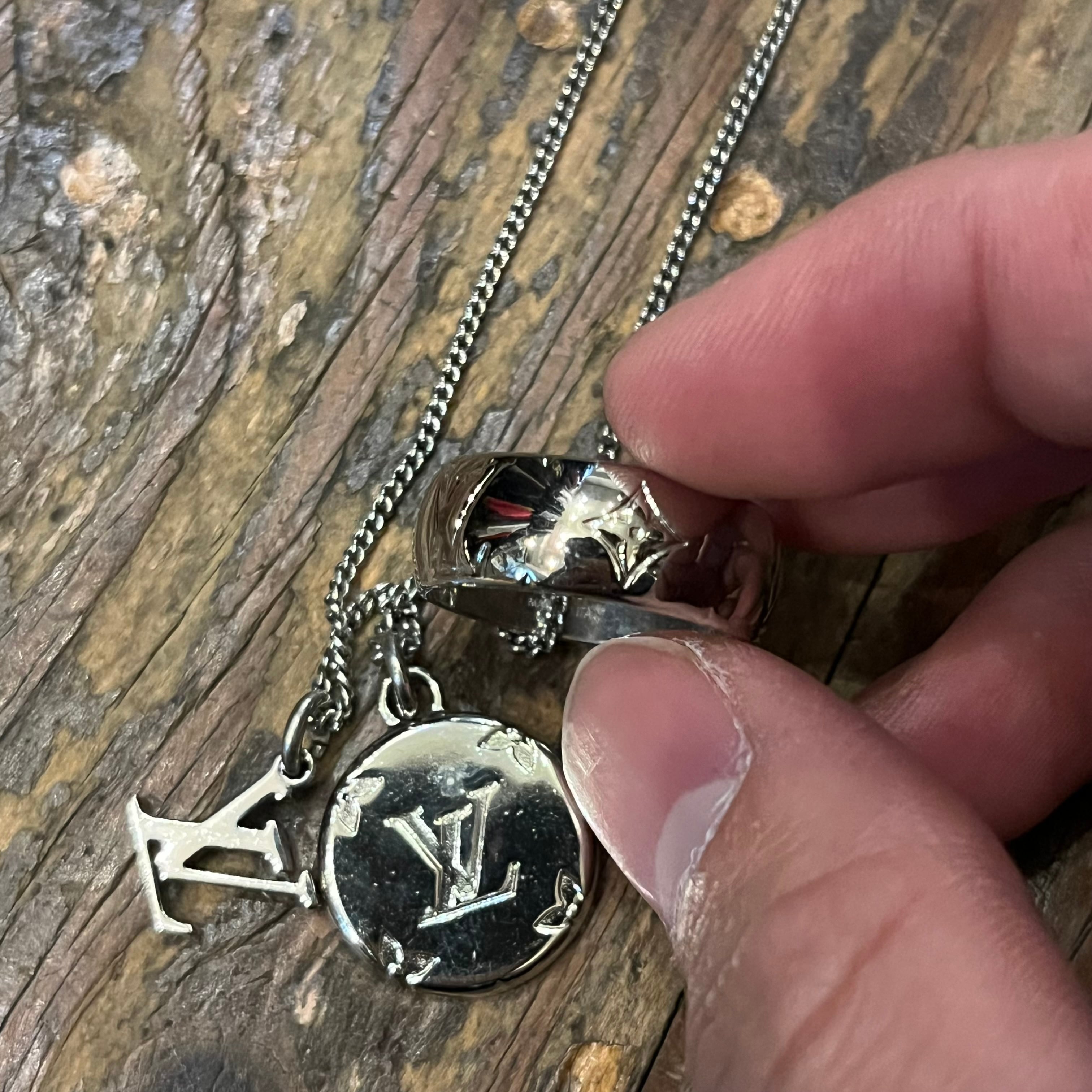 LOUIS VUITTON ルイヴィトン リングネックレス モノグラム M62485  