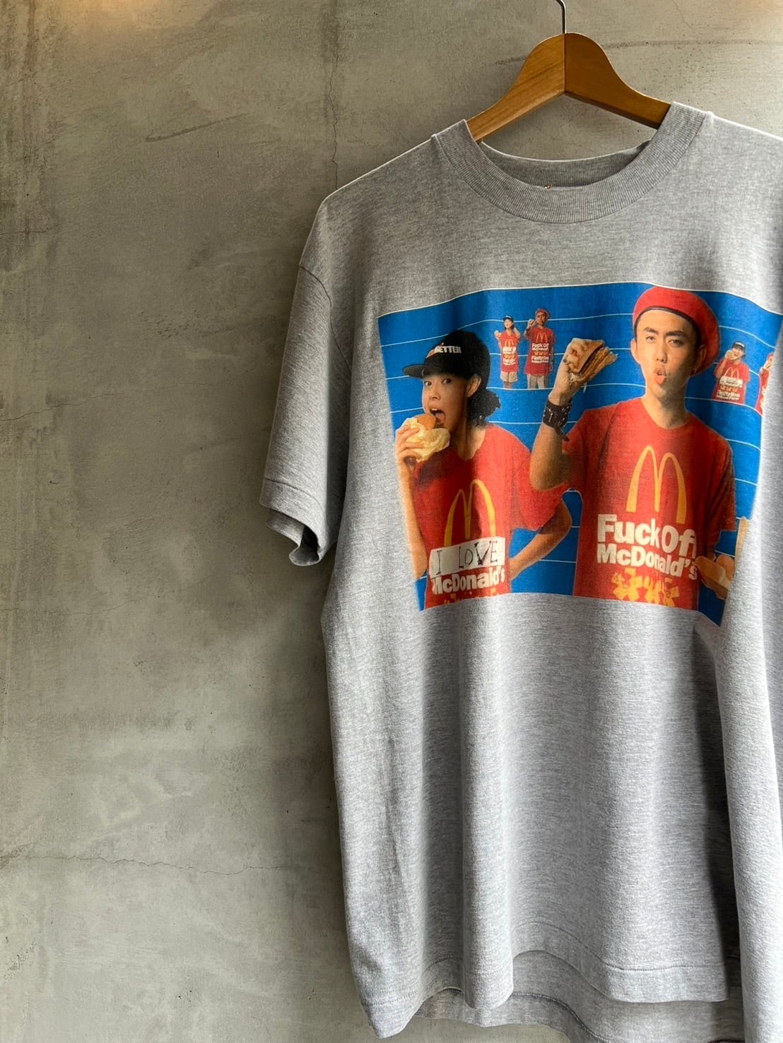 1990s Finitribe Fuck off Mcdonald's Tee | BOW & ARROW WEB STORE 1990s Finitribe Fuck off Mcdonald's Tee | BOW & ARROW WEB STORE