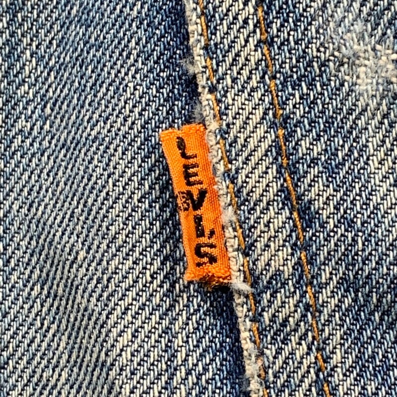 60's LEVI'S リーバイス 606 Big E テーパードデニムパンツ スーパー