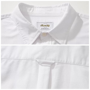 Patch detail button-up shirt 1319