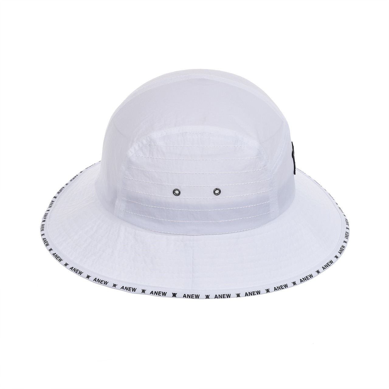 W Visor Logo Point Nylon Bucket [サイズ: S (AGCUWCP42WHS)] [カラー: WHITE]