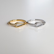 stainless cubic ring SR198