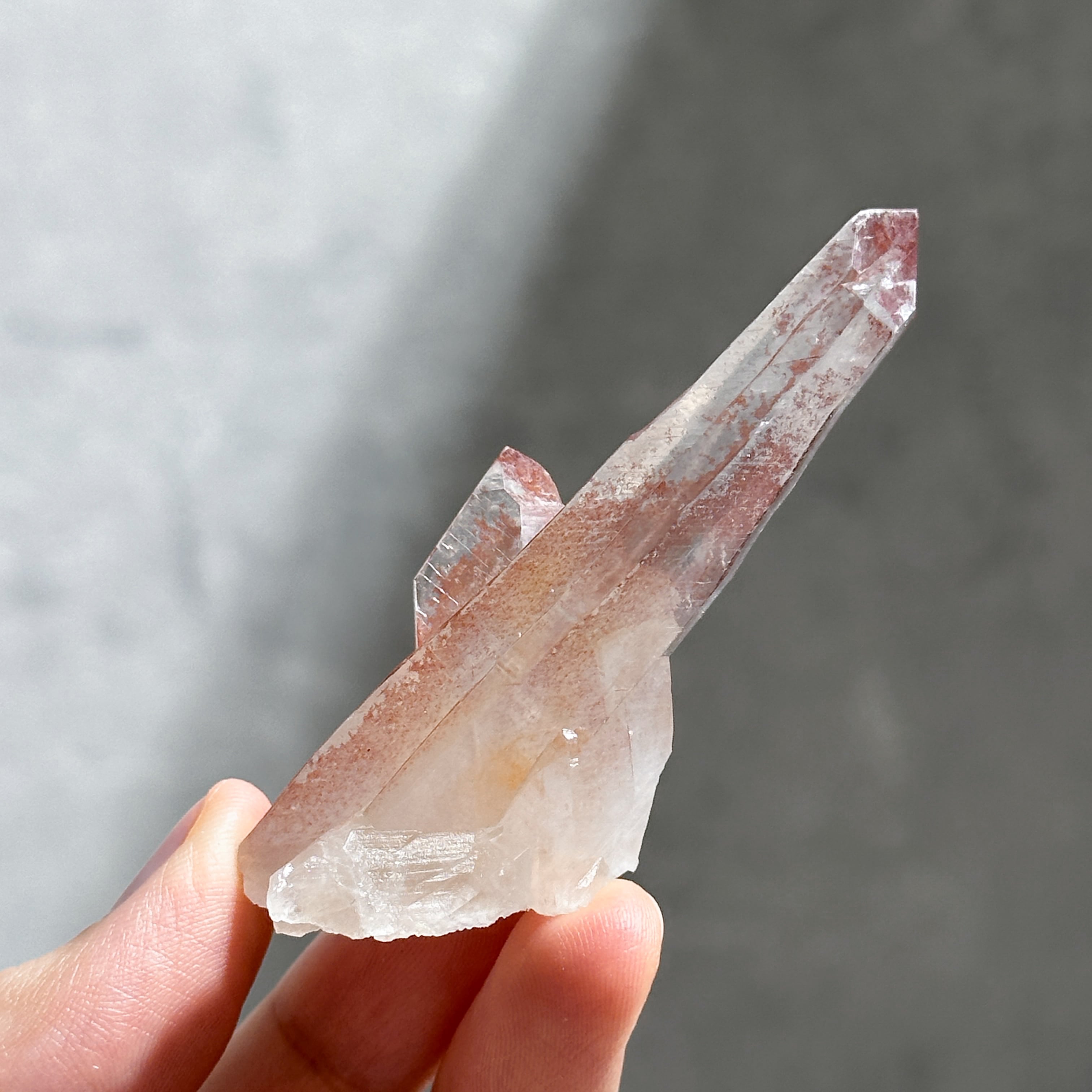 ディアマンティーナ産ピンクレムリアン クラスター 21◇ Pink Lemurian ◇天然石・パワーストーン