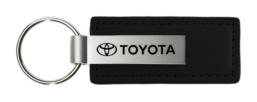 トヨタ キーホルダー ブラックレザー / レザー / 黒 / TOYOTA / ロゴ / キーホルダー / キーチェーン / キーリング