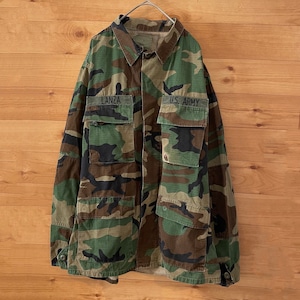 【USA古着】米軍実物 ミリタリージャケット BDU jacket 迷彩 カモフラ M アメリカ古着