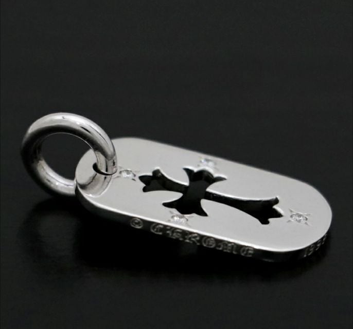 CHROME HEARTS クロムハーツ K18WG スモール ダイヤモンド CHROME HEARTS クロムハーツ K18WG スモール ダイヤモンド