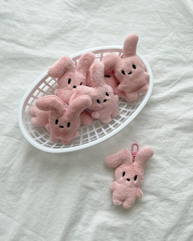 pink rabbit key ring No.Z068