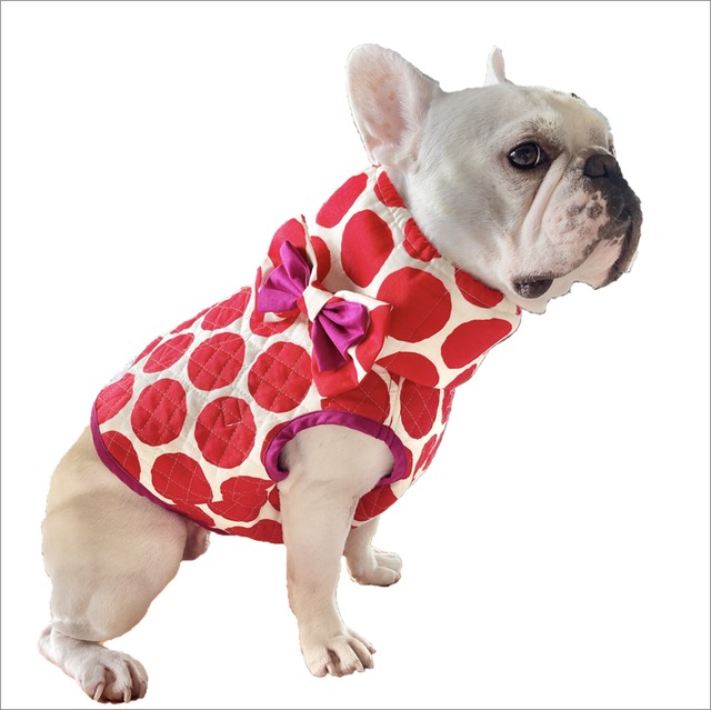 クールネック ドット柄 アルミシート入り 保冷剤長持ち ハドメイド おしゃれ犬服 ドッググッズ フレブル フレンチブルドッグ 中型犬 Ggb Frenchies クールネック ドット柄 アルミシート入り 保冷剤長持ち ハドメイド おしゃれ犬服 ドッググッズ フレブル フレンチブルドッグ 中型犬 Ggb Frenchies