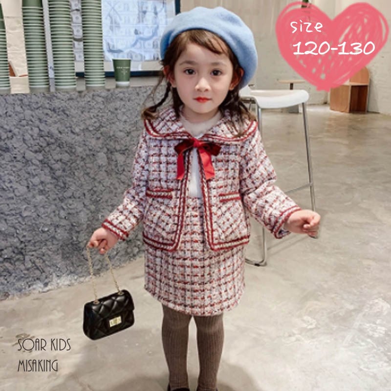 ファミリア 入学式 フォーマル ワンピース - キッズ服女の子用(90cm~)