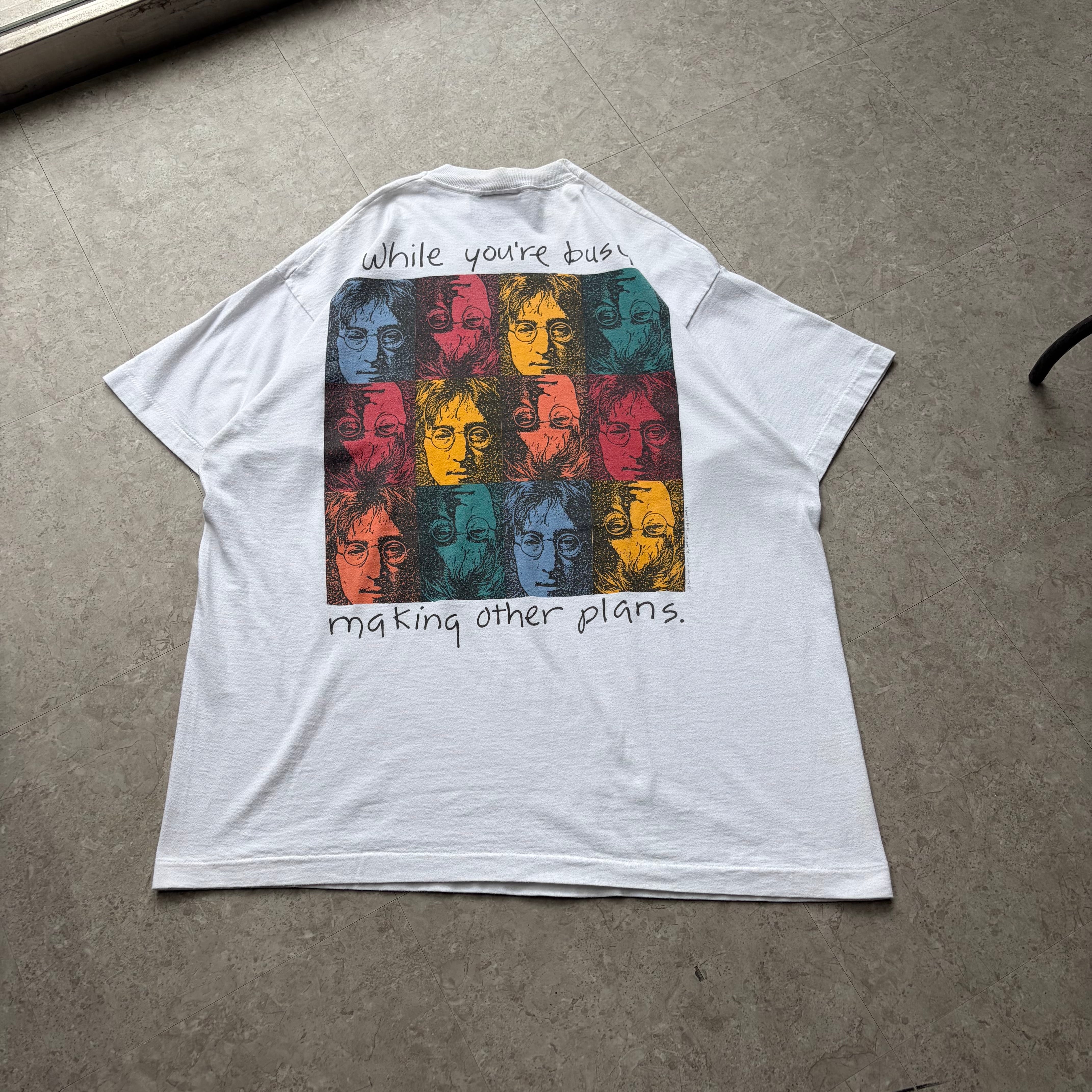 90s John Lennon "Beautiful Boy" T-shirt【仙台店】