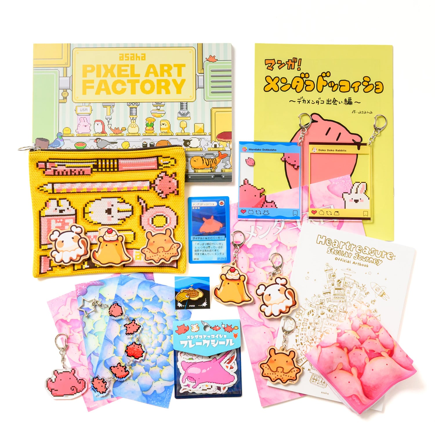 asaha うごくステッカー メンダコ | TOKYO PiXEL. shop & gallery