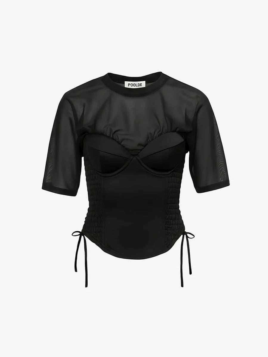 POOLDE プールデ CLOUD BLOUSE パフスリーブ半袖シャツ 26SS】POOLDE プールデ / シアートップス 半袖 / CLOUD TEE | TRENT online