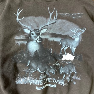 00's JERZEES "Animal Print" sweat shirt